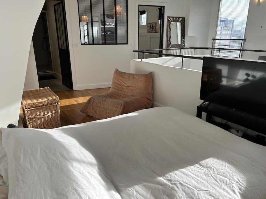 Duplex Apartment With Terrace And Closed Parking - Stade Charlety Paris Аркёй Экстерьер фото